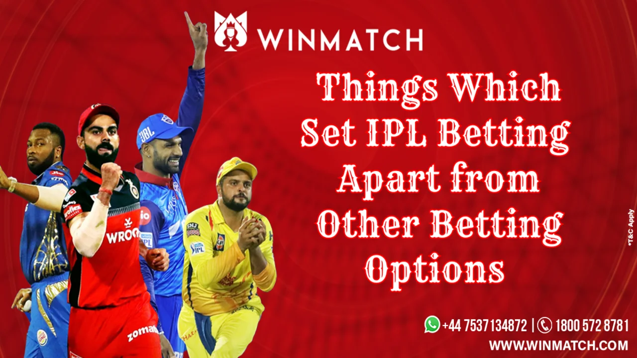 Things Which Set IPL Betting Apart from Other Betting Options