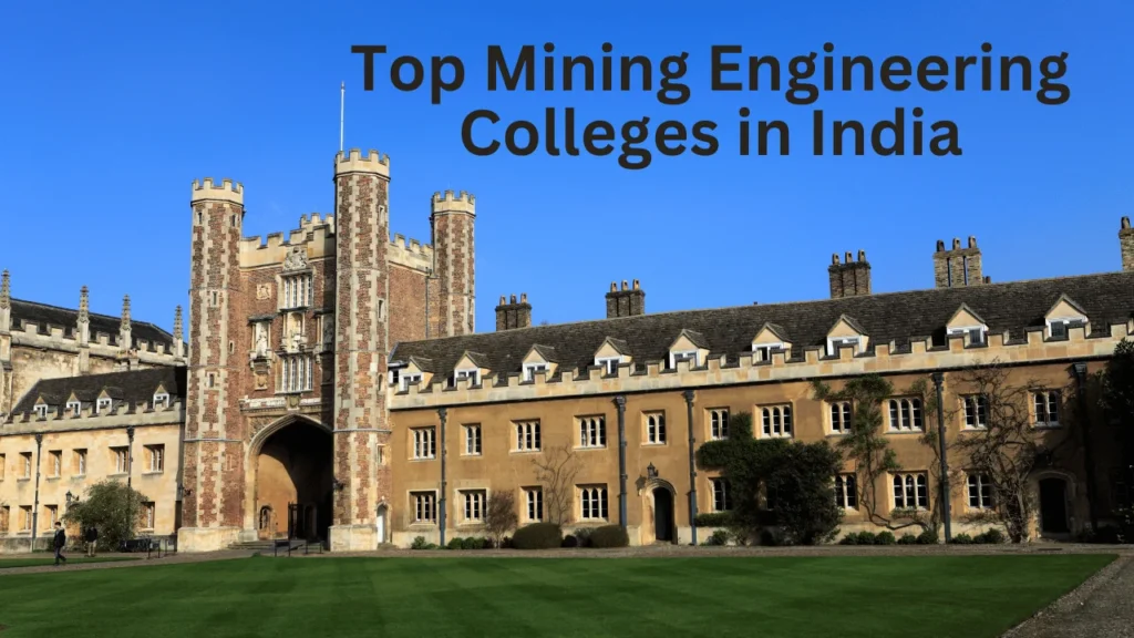 Top Mining Engineering Colleges in India
