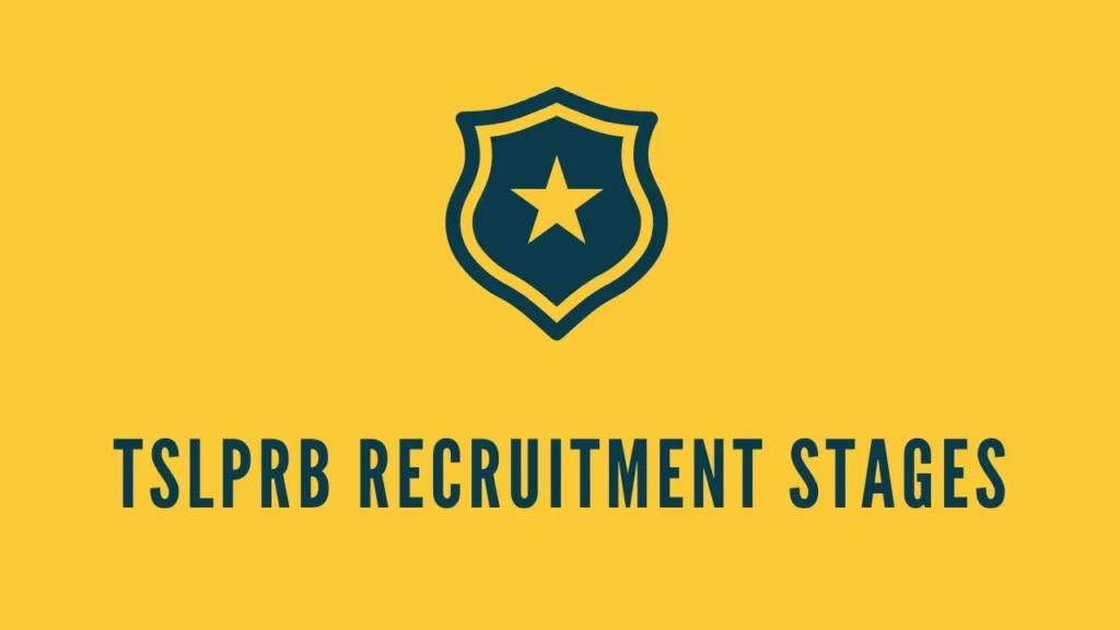 TSLPRB Recruitment Stages