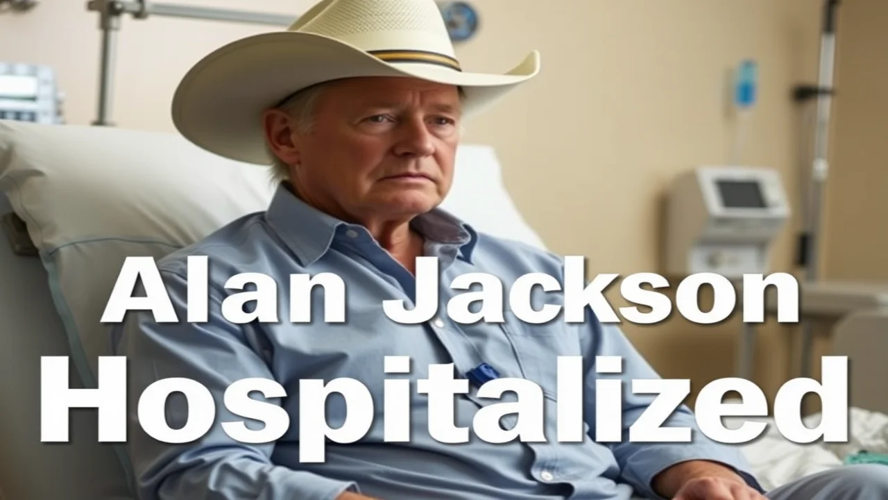 Alan Jackson Hospitalized