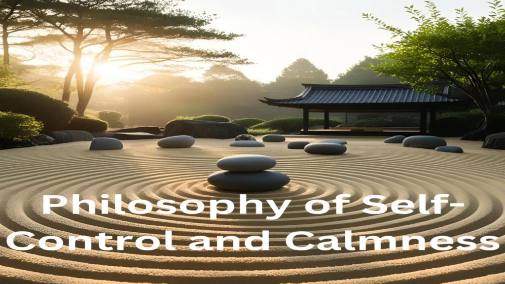 Philosophy of Self-Control and Calmness