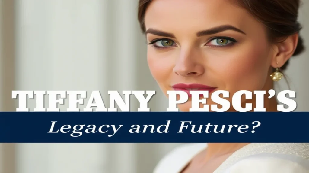 Tiffany Pesci's Legacy and Future