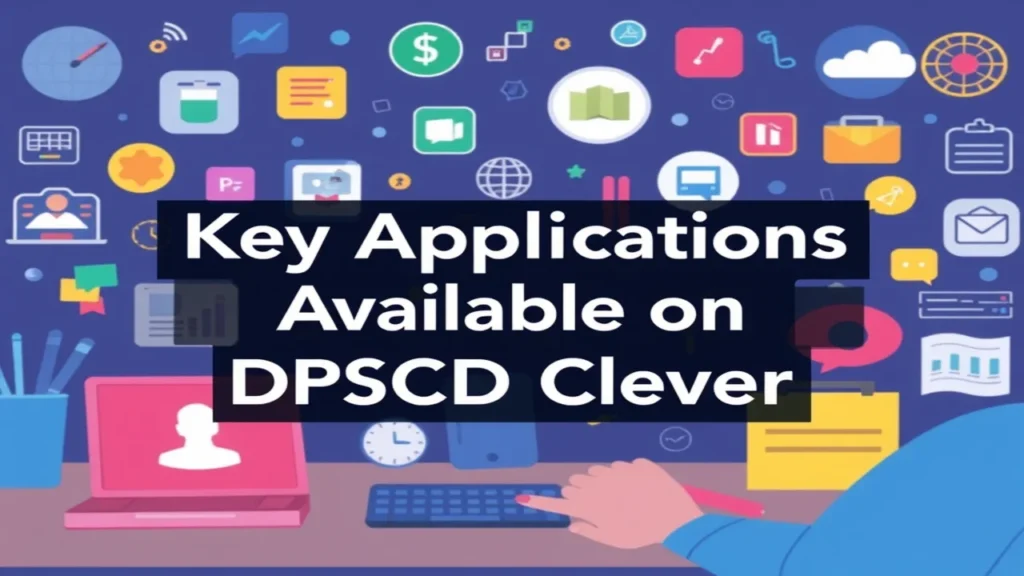 Key Applications Available on DPSCD Clever